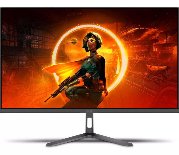 Monitor Gamer AOC 24G30E, 24", IPS, 180Hz, 1ms