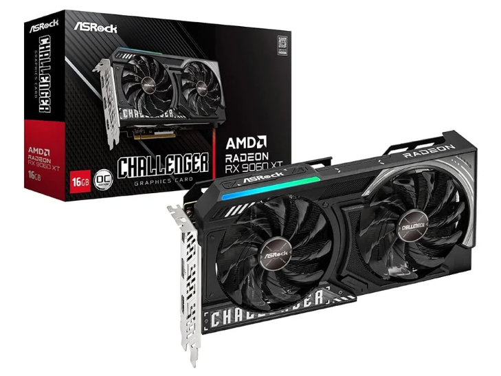 Placa de Vídeo ASRock RX 9060 XT 16GB CL