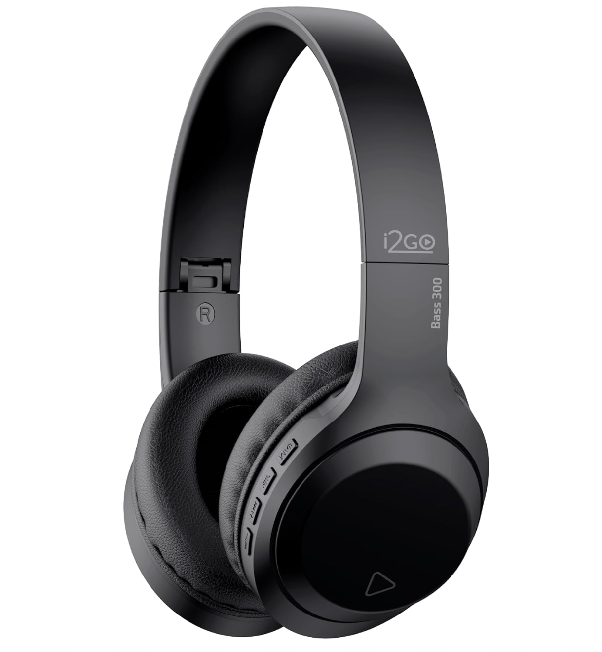 Headphone I2GO Bass 300 Bluetooth com Microfone Integrado, Controle Multimídia, Preto