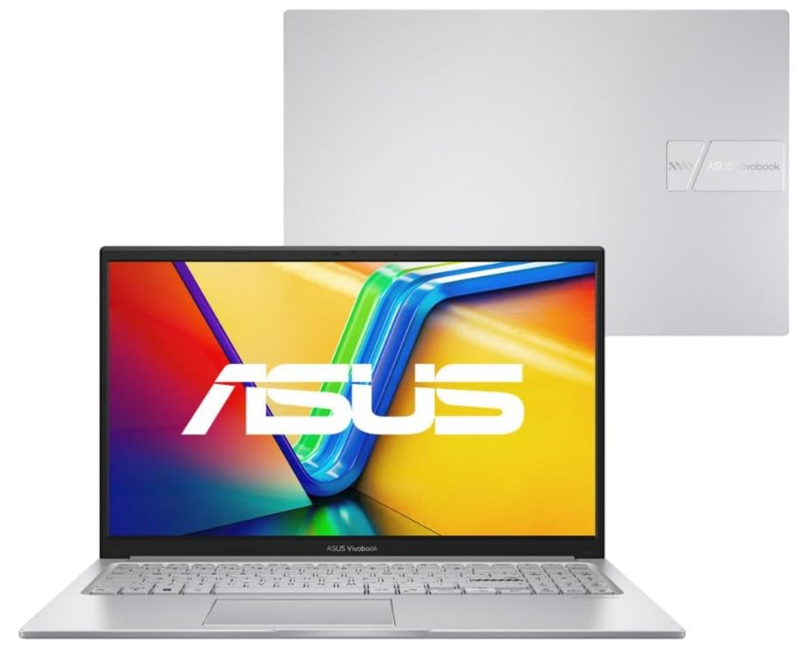 Notebook ASUS Vivobook 15 X1504VA, Intel Core i5-1334U, 8GB RAM, 512GB SSD, Tela 15,6" FHD, Windows 11, Prata, NJ1740W