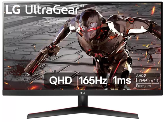 Monitor Gamer 32" QHD 1ms 165Hz, 32GN600