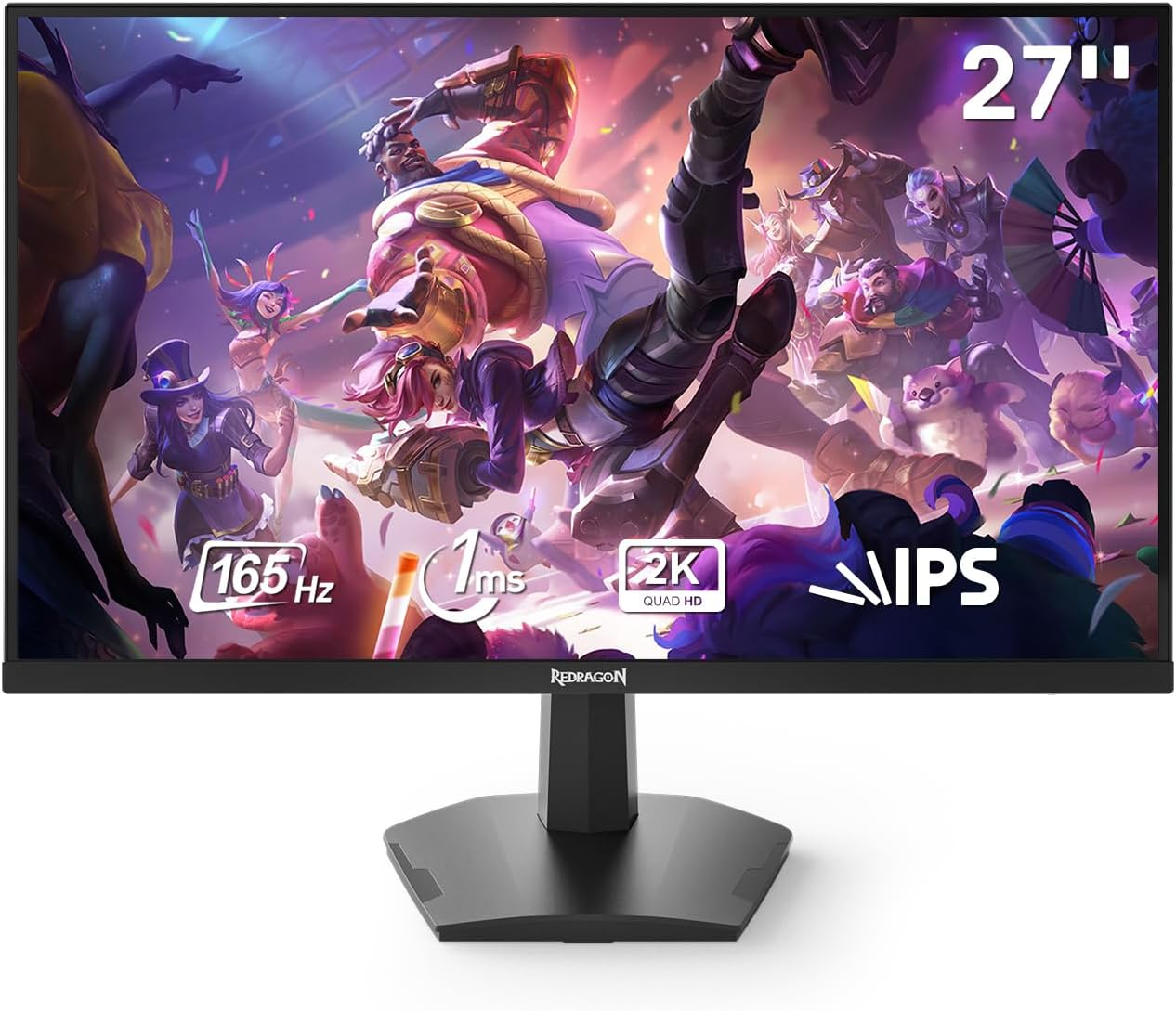 Monitor Gamer Redragon Opal II 27" Quad HD IPS 180hz, GM27X5QIPS