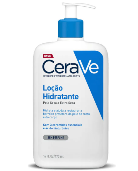 CeraVe Loção Hidratante Sem Perfume, 473ml