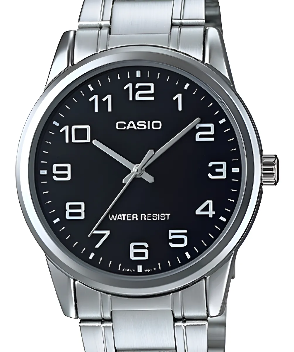 Relógio Casio Masculino Collection Prata, Mtp-v001d-1budf