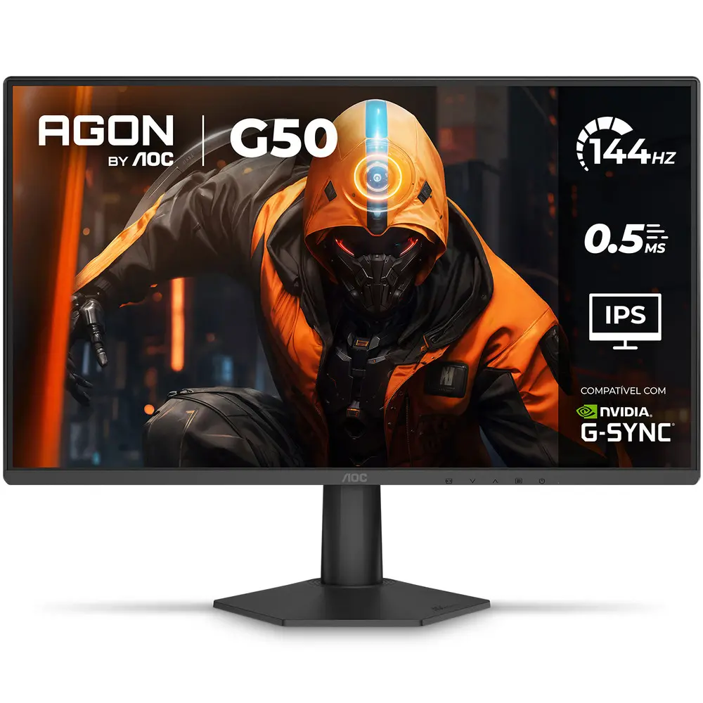 Monitor Gamer AOC AGON G50 24", 144hz, 0,5ms, 24G50F