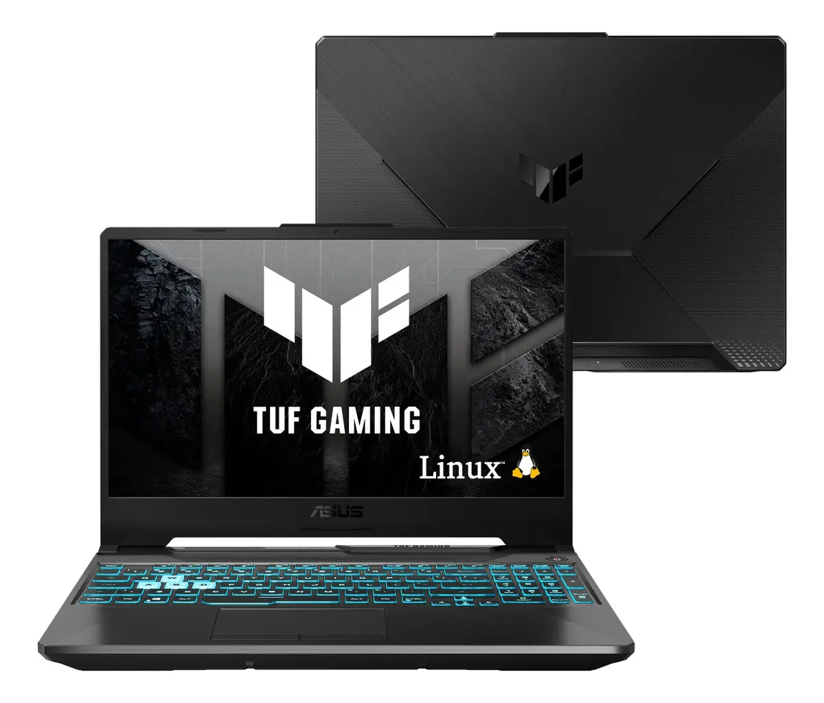 Notebook Gamer ASUS TUF Gaming A15, AMD RYZEN 7, RTX 3050, 8GB RAM, 512GB SSD, Linux KeepOS, Graphite Black