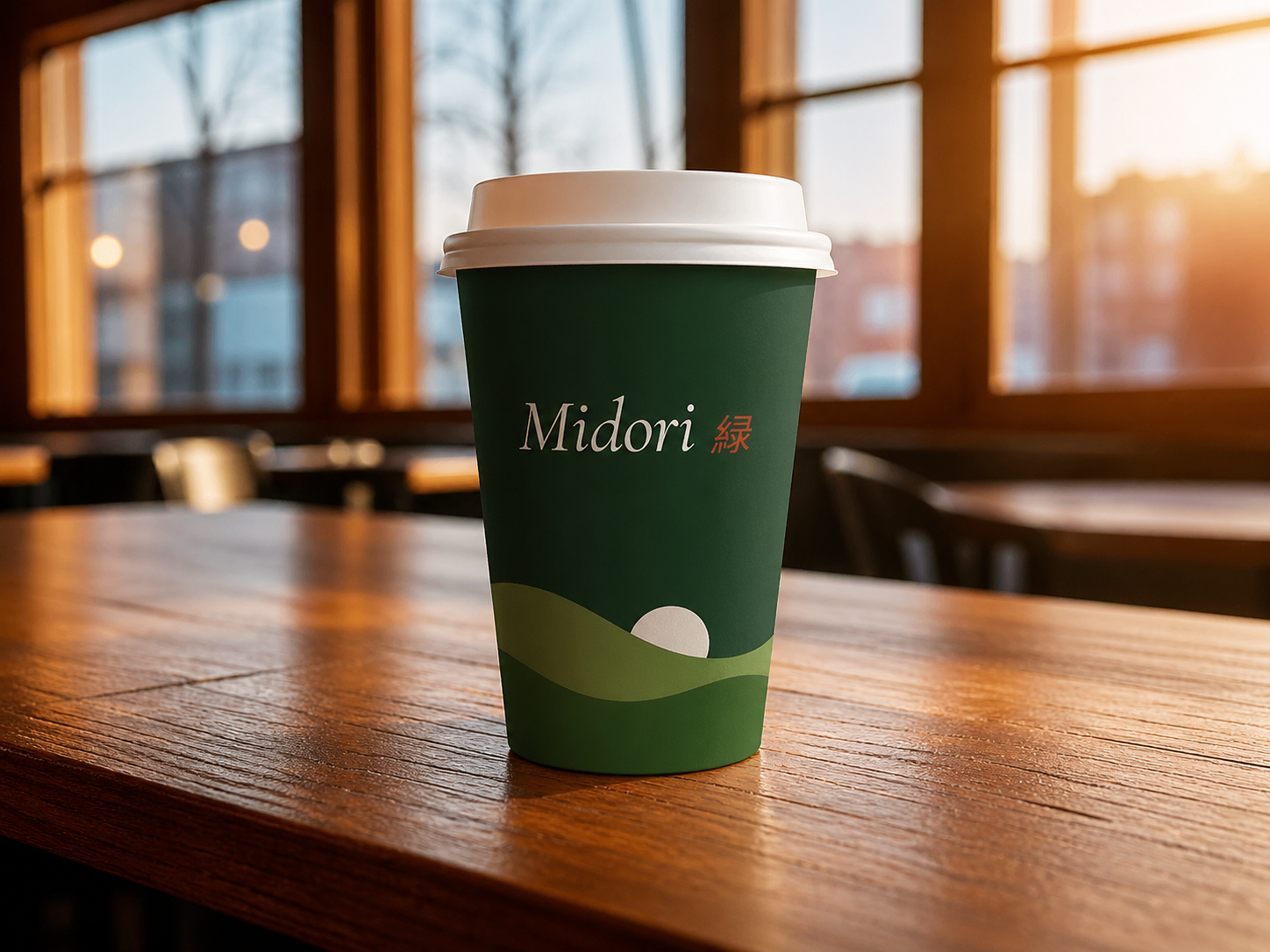 Midori takeaway cup