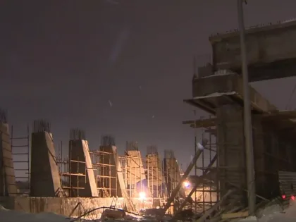 Нижегородцам показали фото со стройки дублера проспекта Гагарина