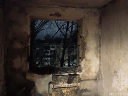 Пожар в квартире в Нижнем Новгороде