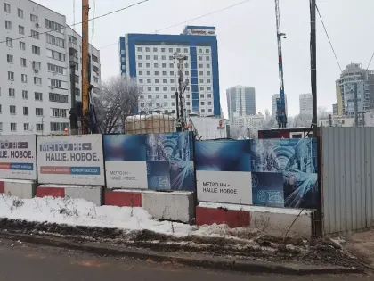 Человек умер на стройке метро в Нижнем Новгороде