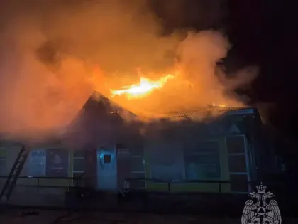 Озвучена возможная причина мощного пожара в Нижегородской области