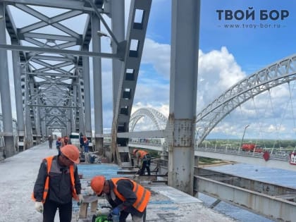 Ремонт старого Борского моста продолжается