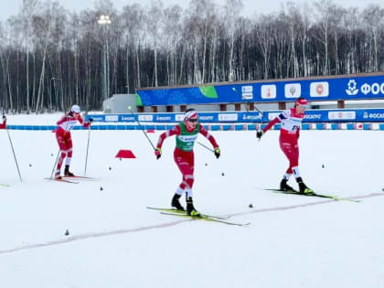 Анастасия Кулешова выиграла серебро этапа Кубка России по лыжным гонкам