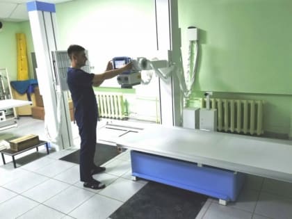 Диагностику более 400 нижегородцев смогут ежемесячно проводить на новой рентгеновской установке в Вадской ЦРБ