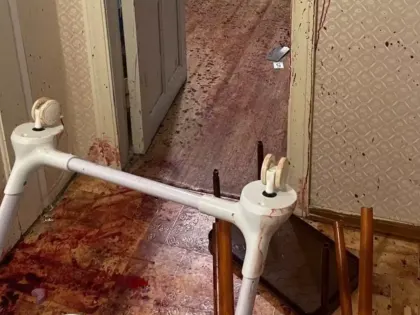 Все залито кровью. Видео из квартиры, где нижегородец убил жену и малышку