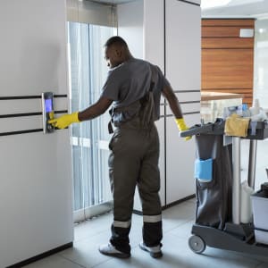 Chariot de ménage multi-fonctions