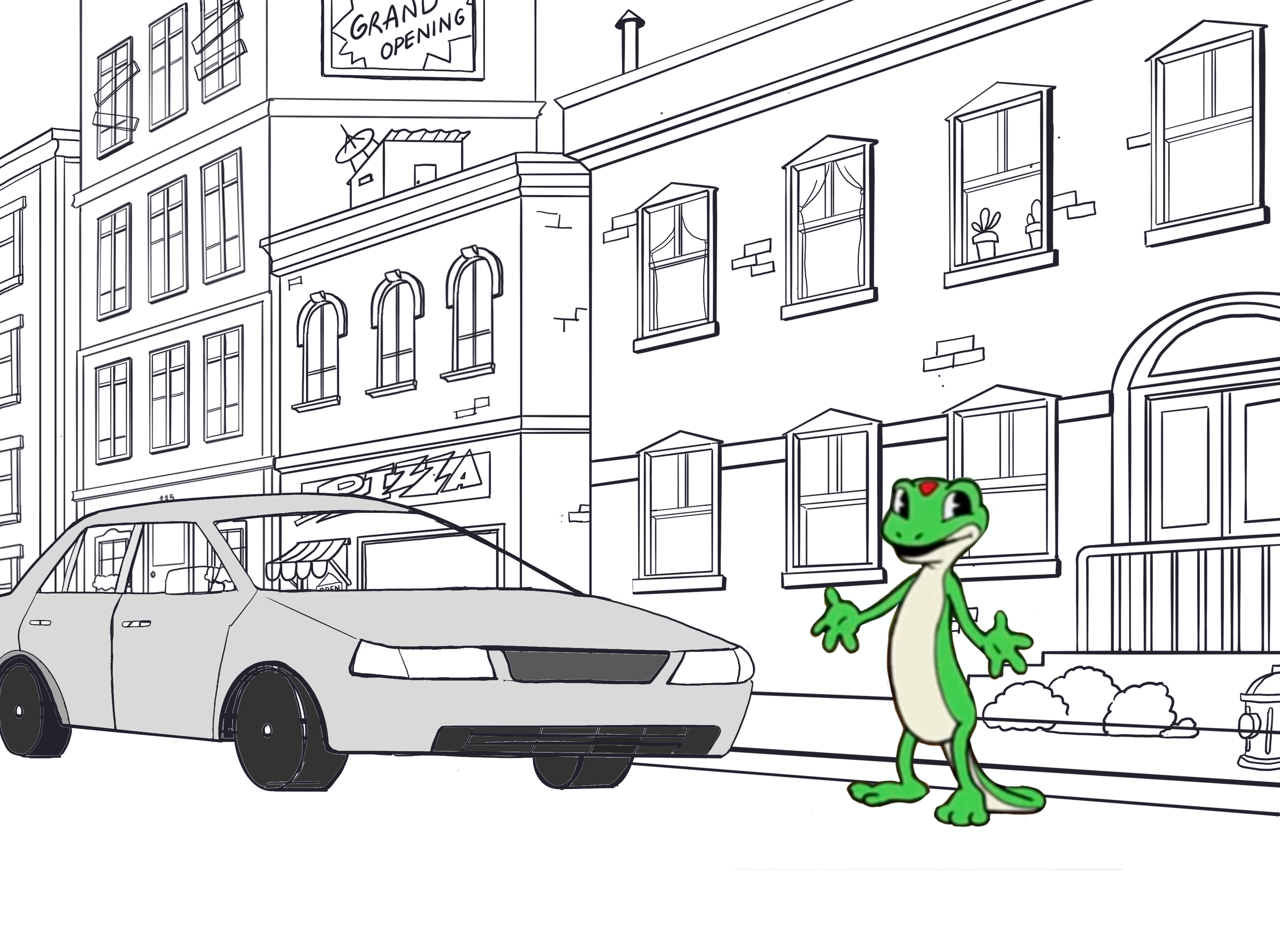 Sketch background