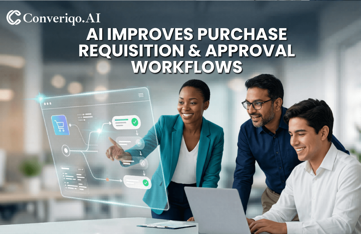 AI improves purchase requisition and approval workflow with team collaboration