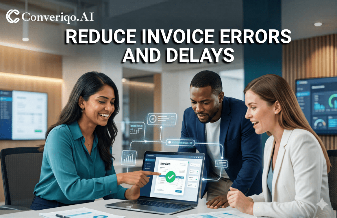 reduce invoice errors and delays with automated invoice processing system