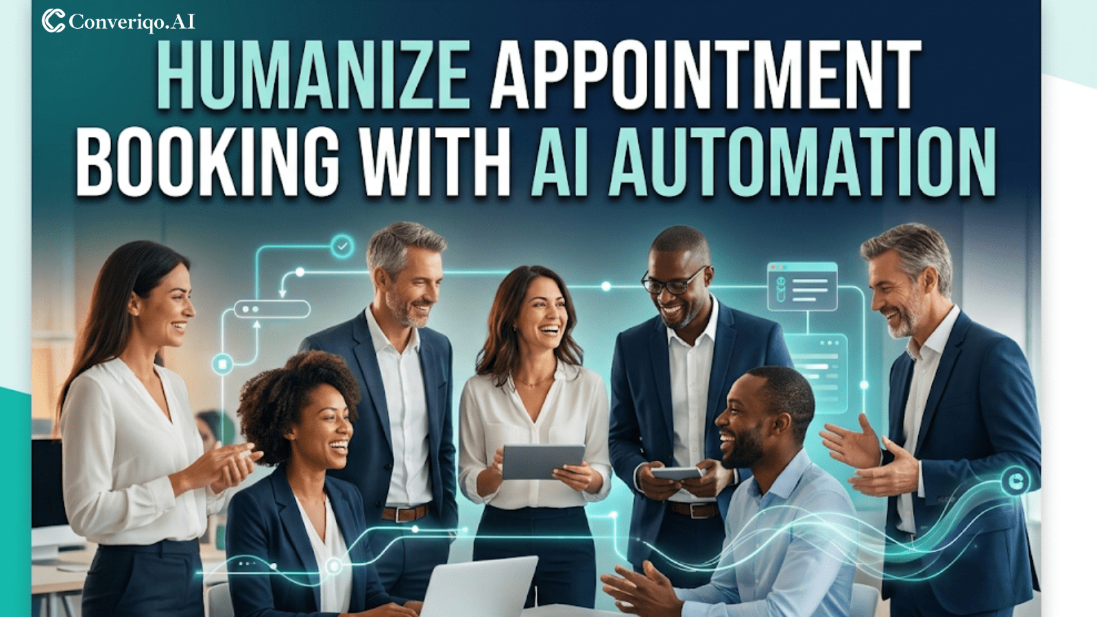 humanize appointment booking with AI automation team discussion