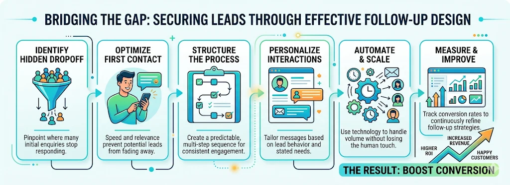 follow up process improvement steps workflow