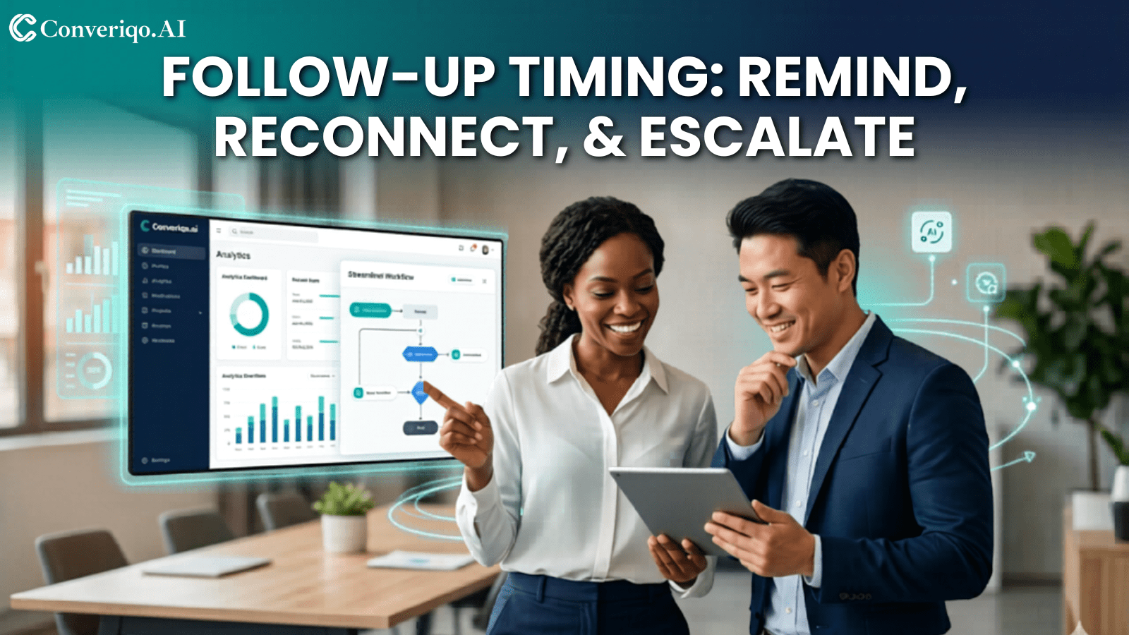 follow up timing optimization dashboard team
