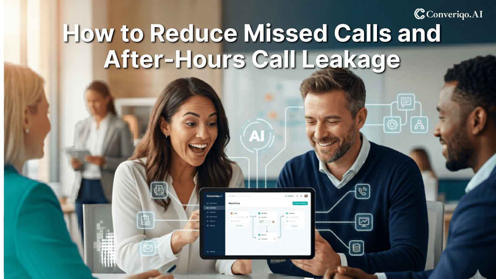 reduce missed calls after hours call workflow