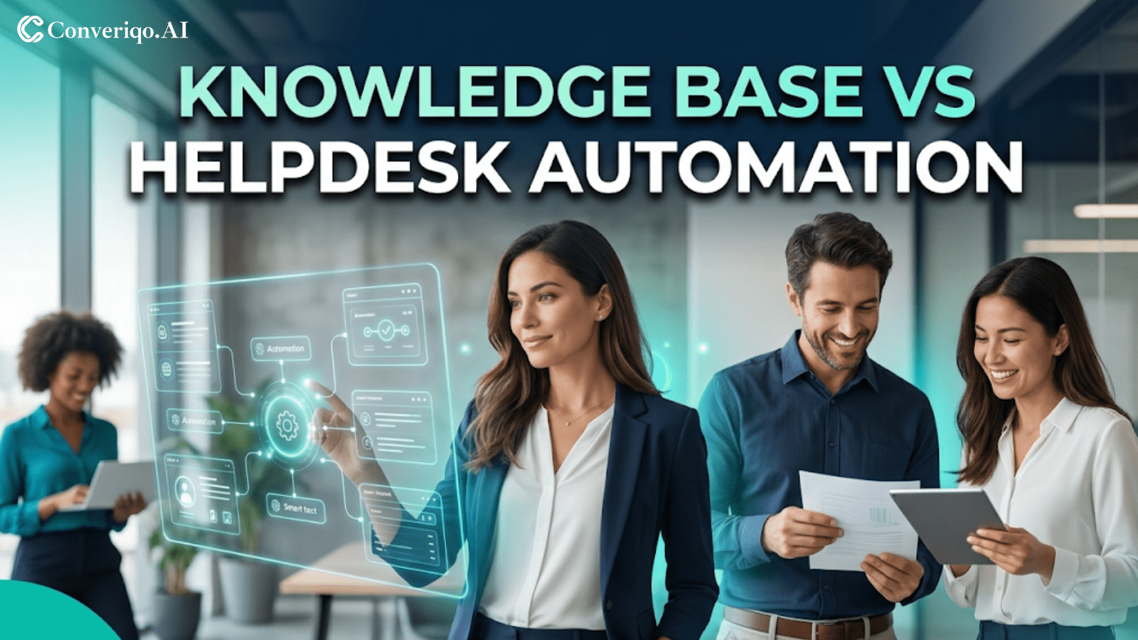 Knowledge Base vs Helpdesk Automation for Streamlining Support Processes.