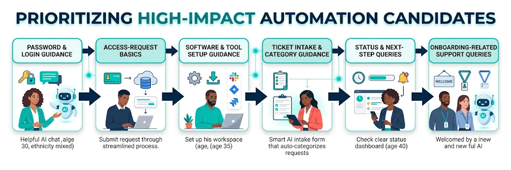 Top automation candidates: Policy & Access