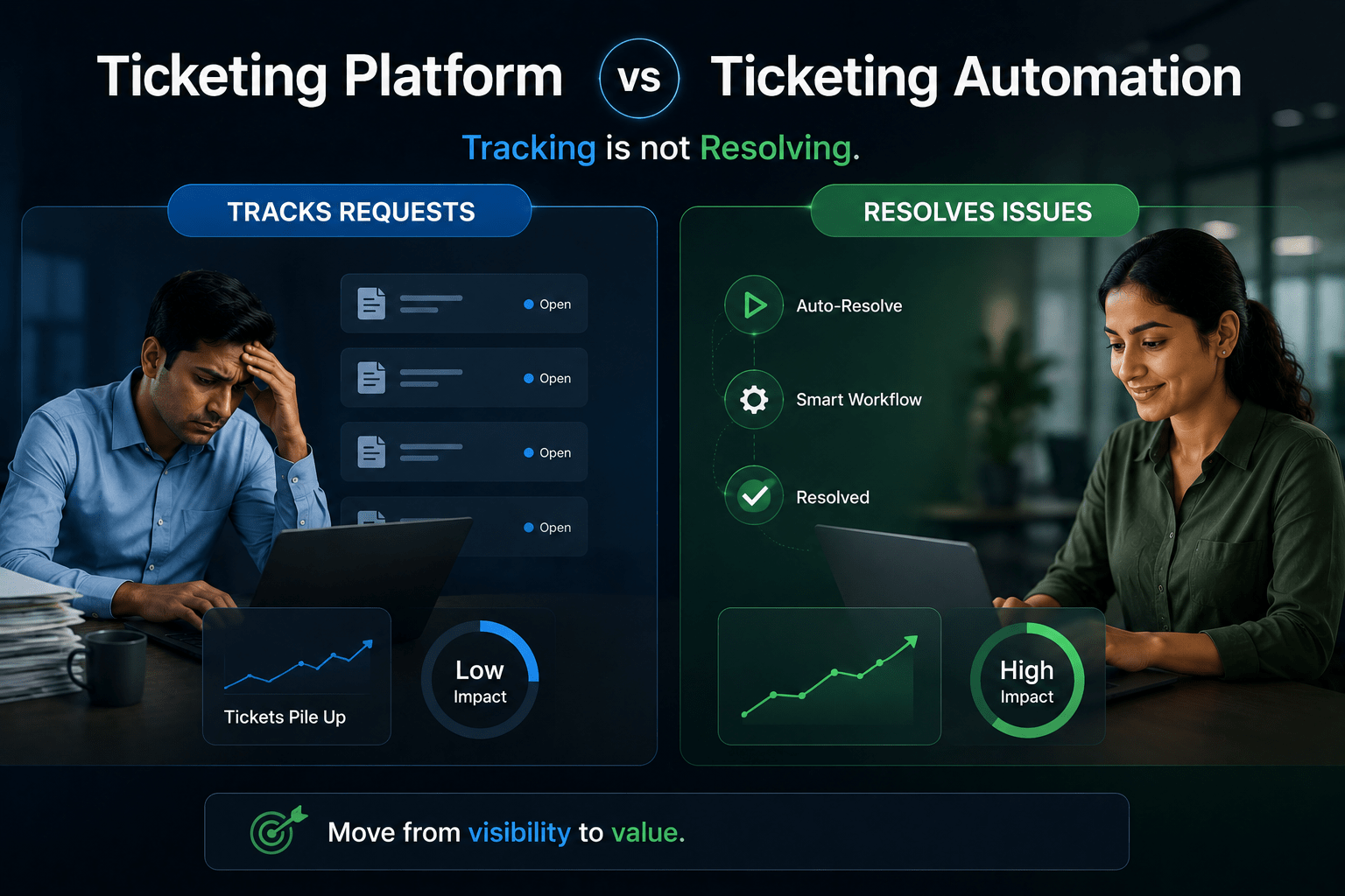 Ticketing platform vs ticketing automation enterprise banner