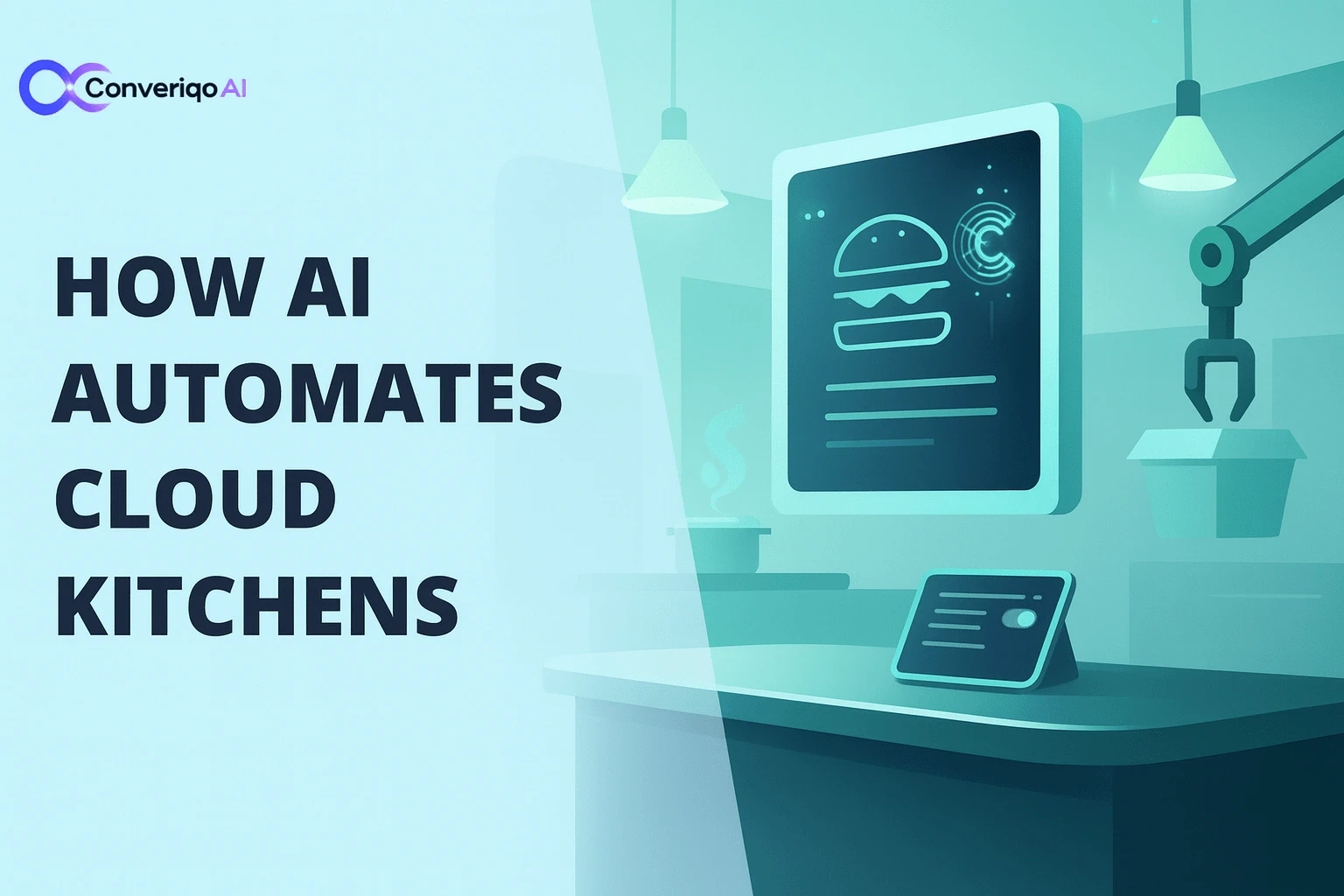 Smart systems helping cloud kitchens increase orders and daily efficiency -Converiqo