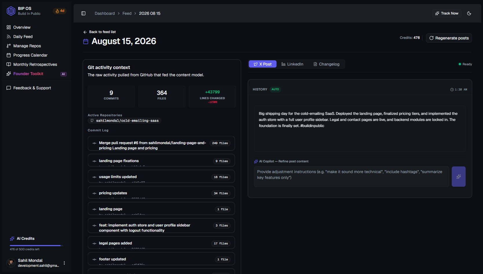 BIP OS interface preview 3