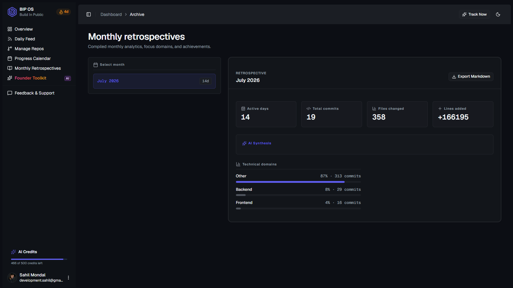 BIP OS interface preview 6