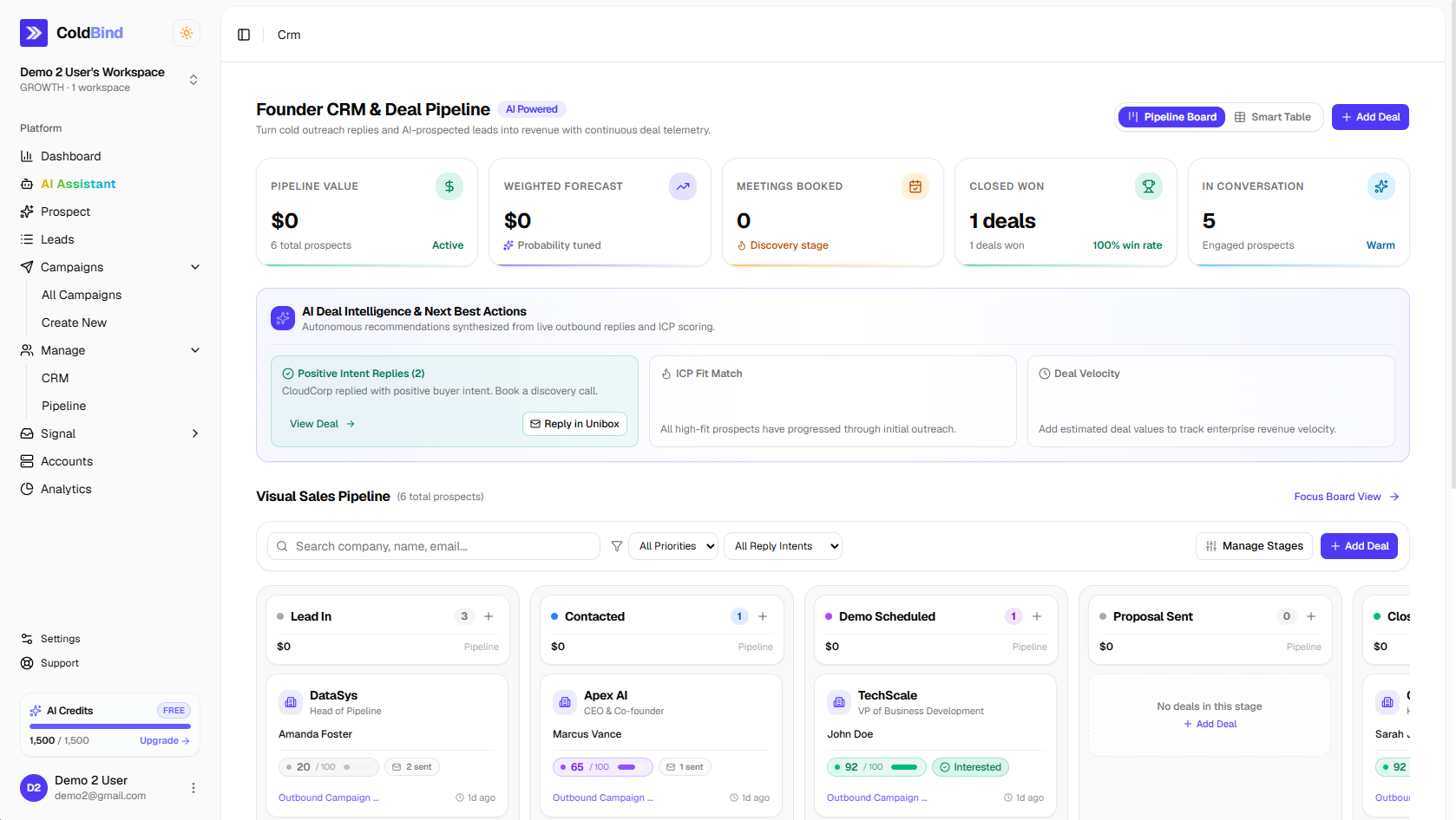 ColdBind interface preview 10