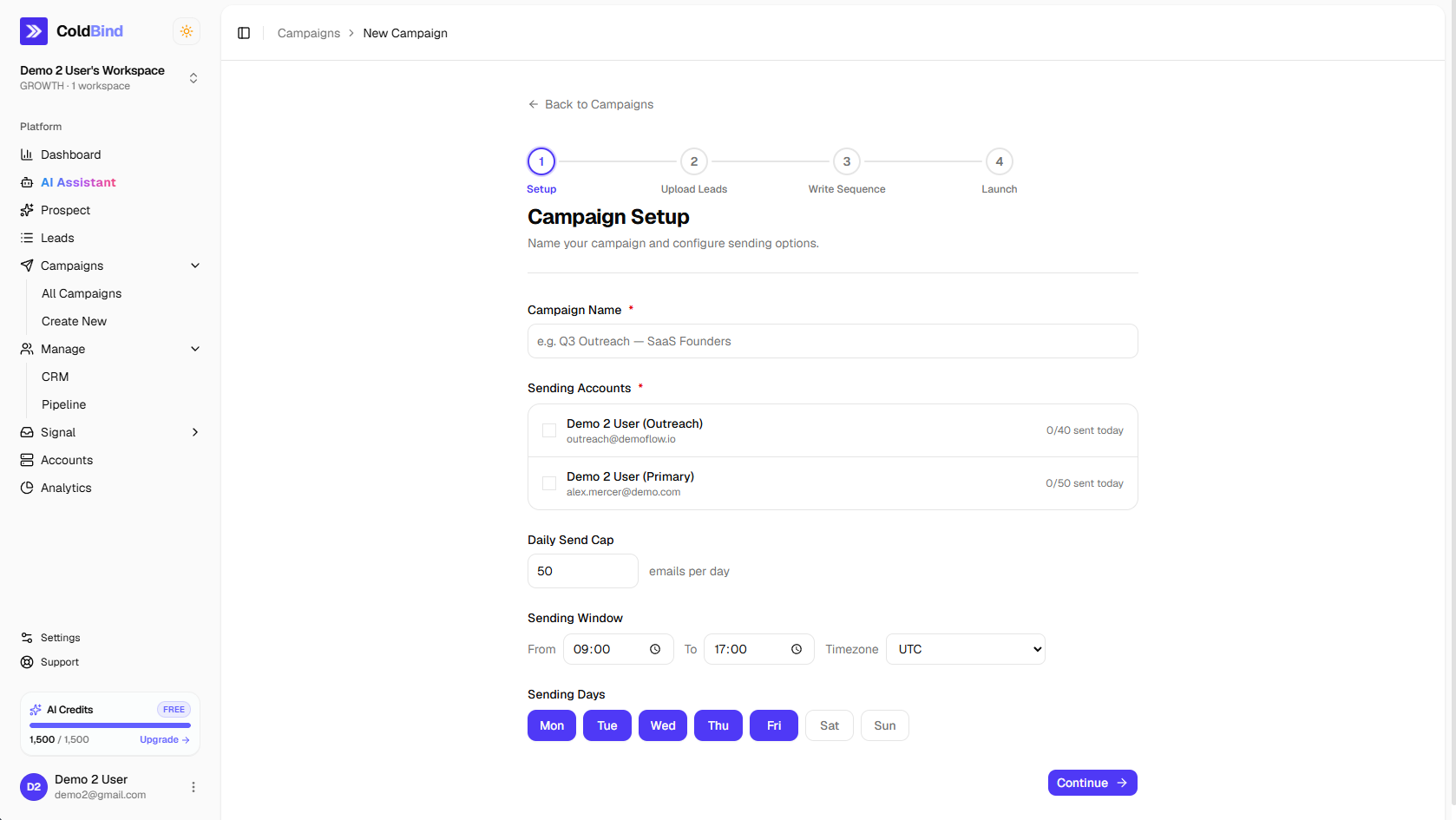 ColdBind interface preview 6