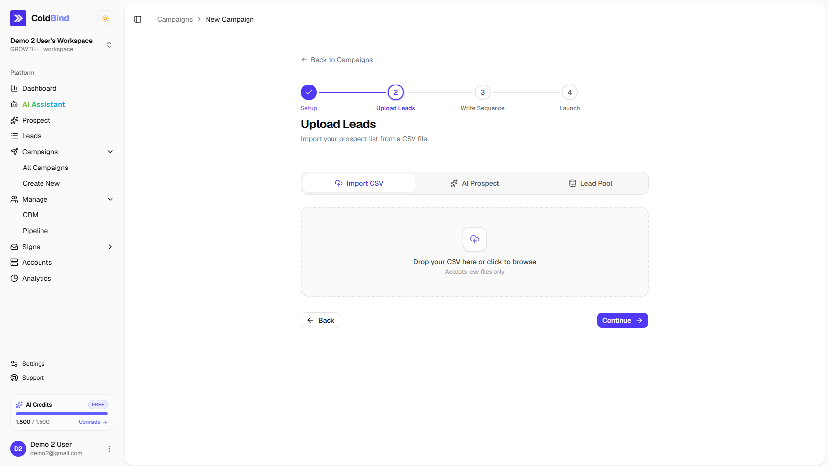 ColdBind interface preview 7