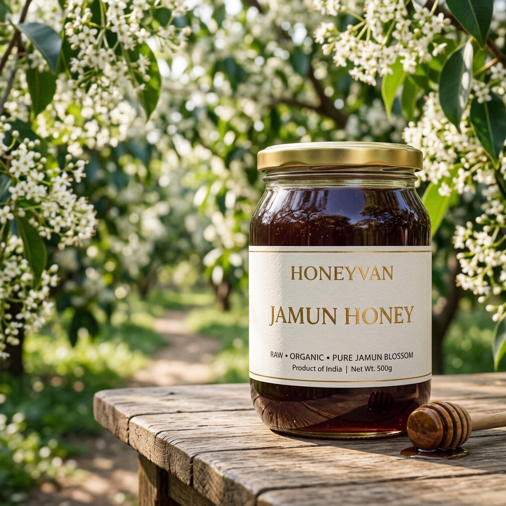 Jamun Honey — Pure Raw Honey by Honeyvan