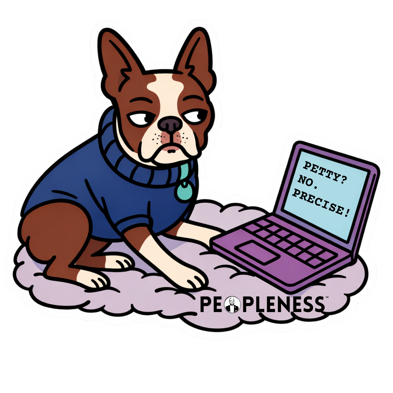 Petty. No. Precise. Working thumbnail