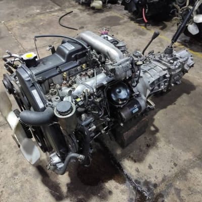 1KZ-TE-Diesel engine