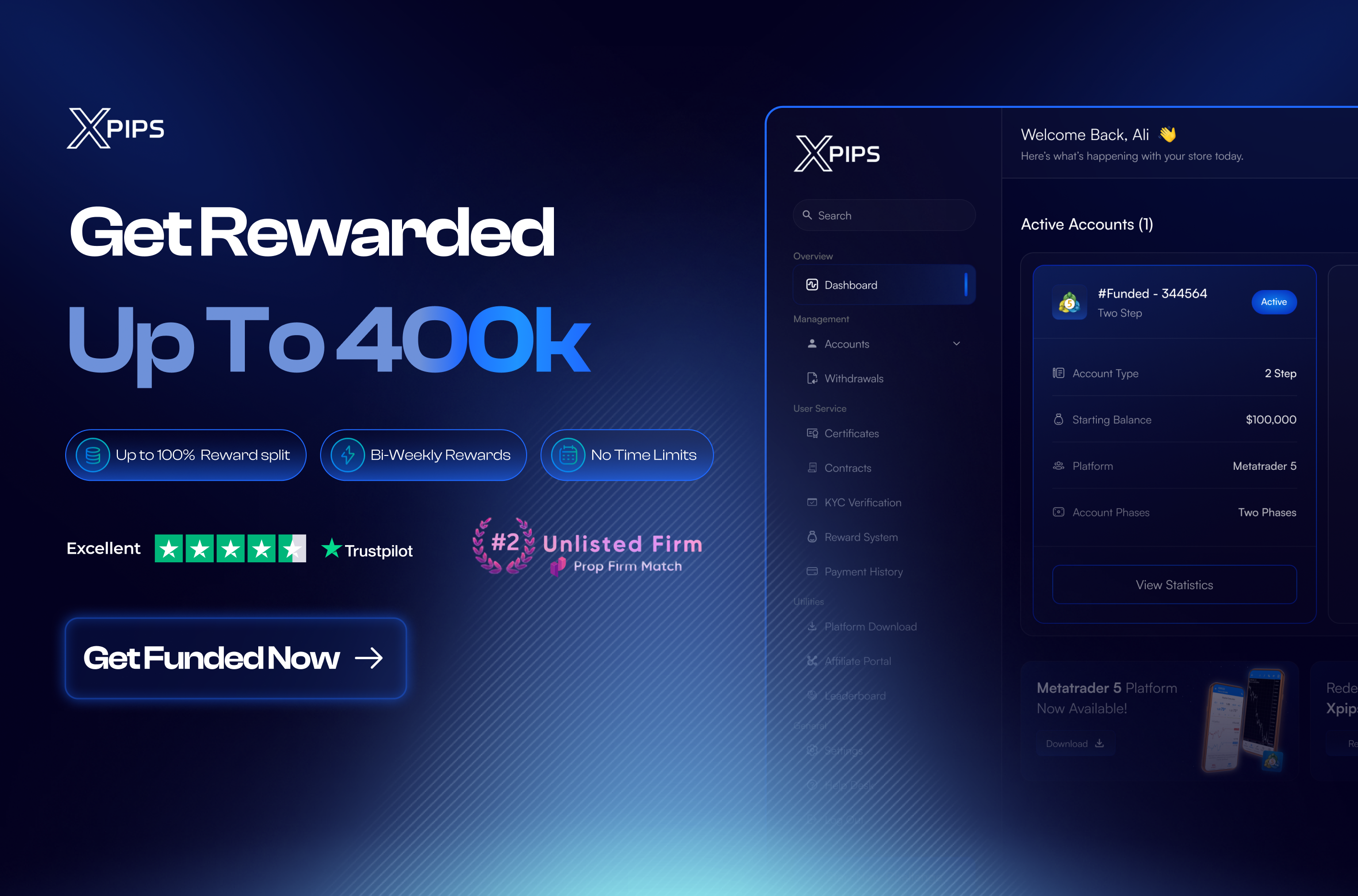 XPIPS - Your Journey To Simulated Funded Trading