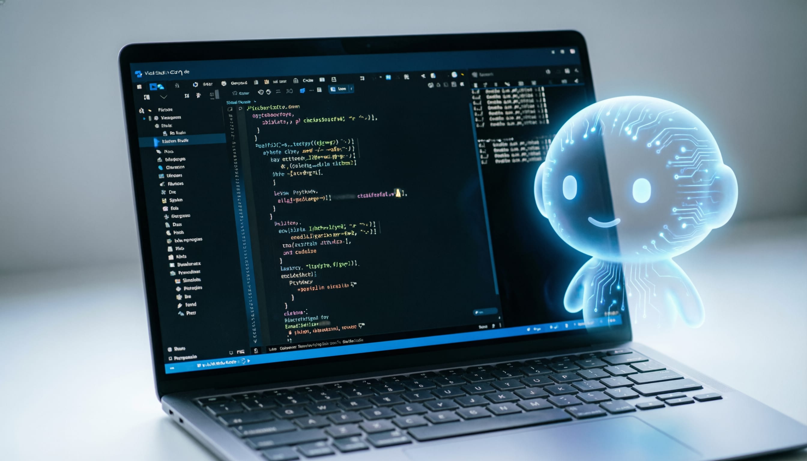 مساعد برمجة محلي داخل VS Code