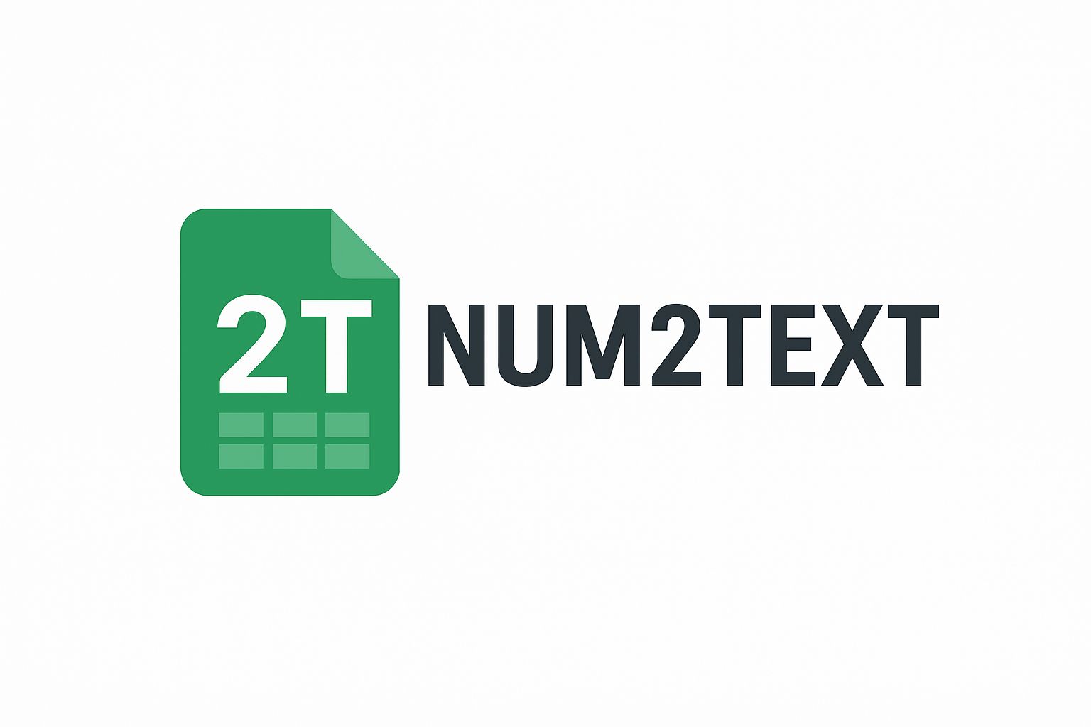 NUM2TEXT Logo