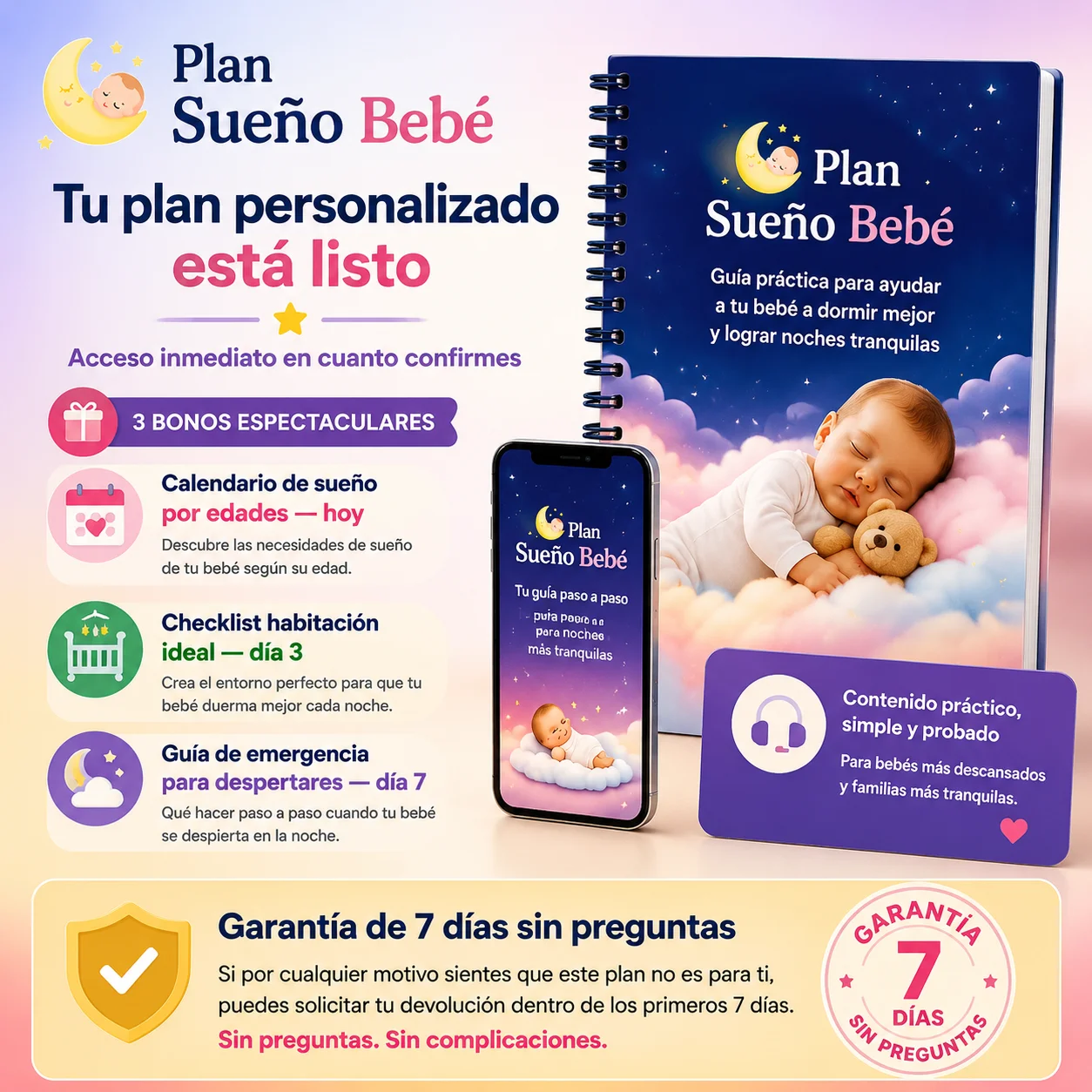 Plan Sueño Bebé - Guía práctica