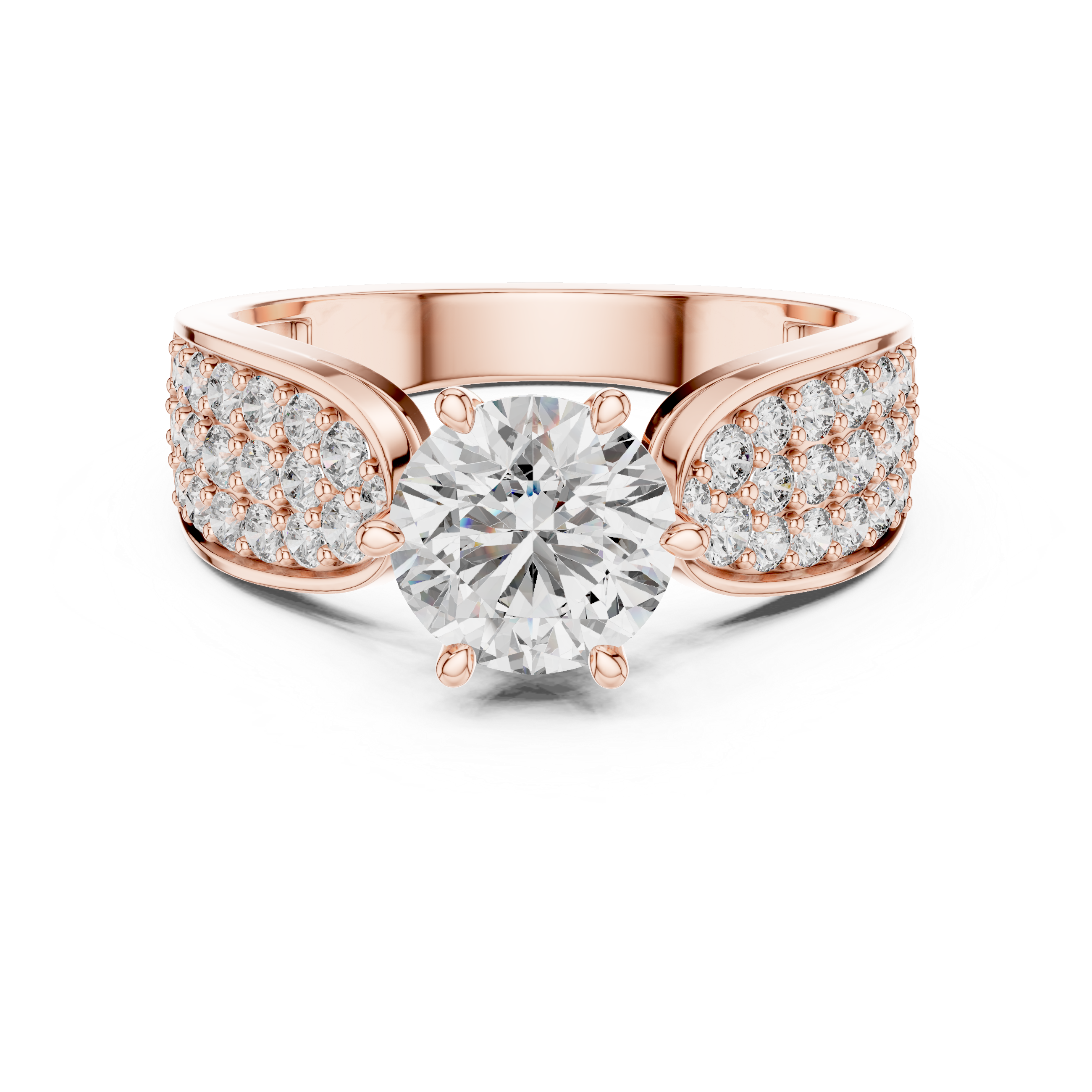 Solitaire Engagement Wedding Ring