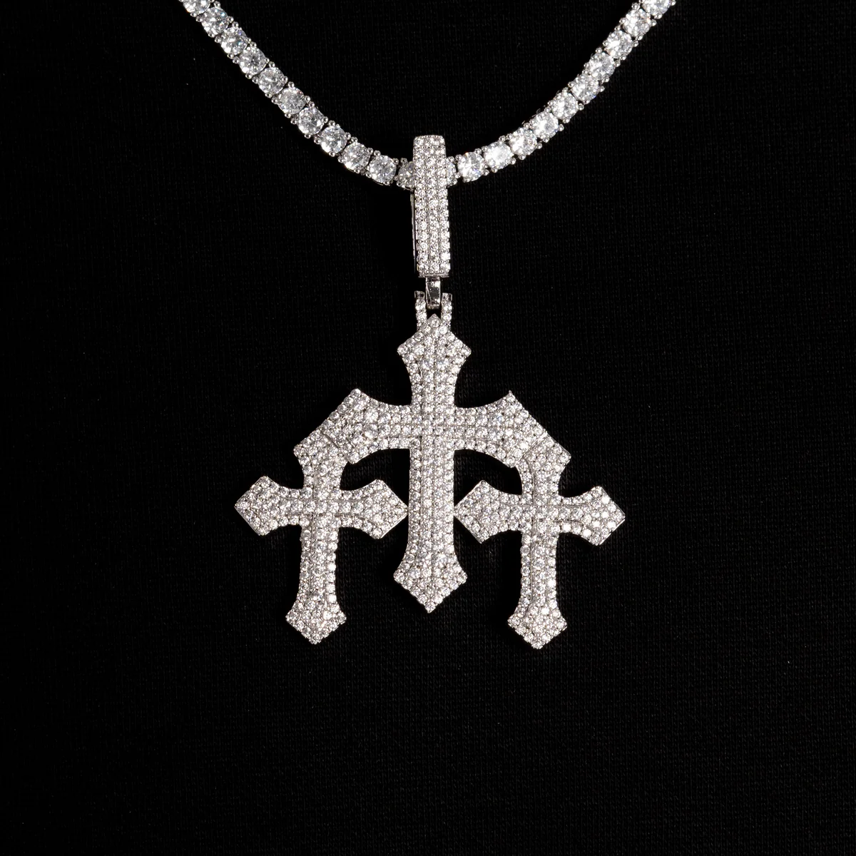 Triple Cross Pendant in Canada