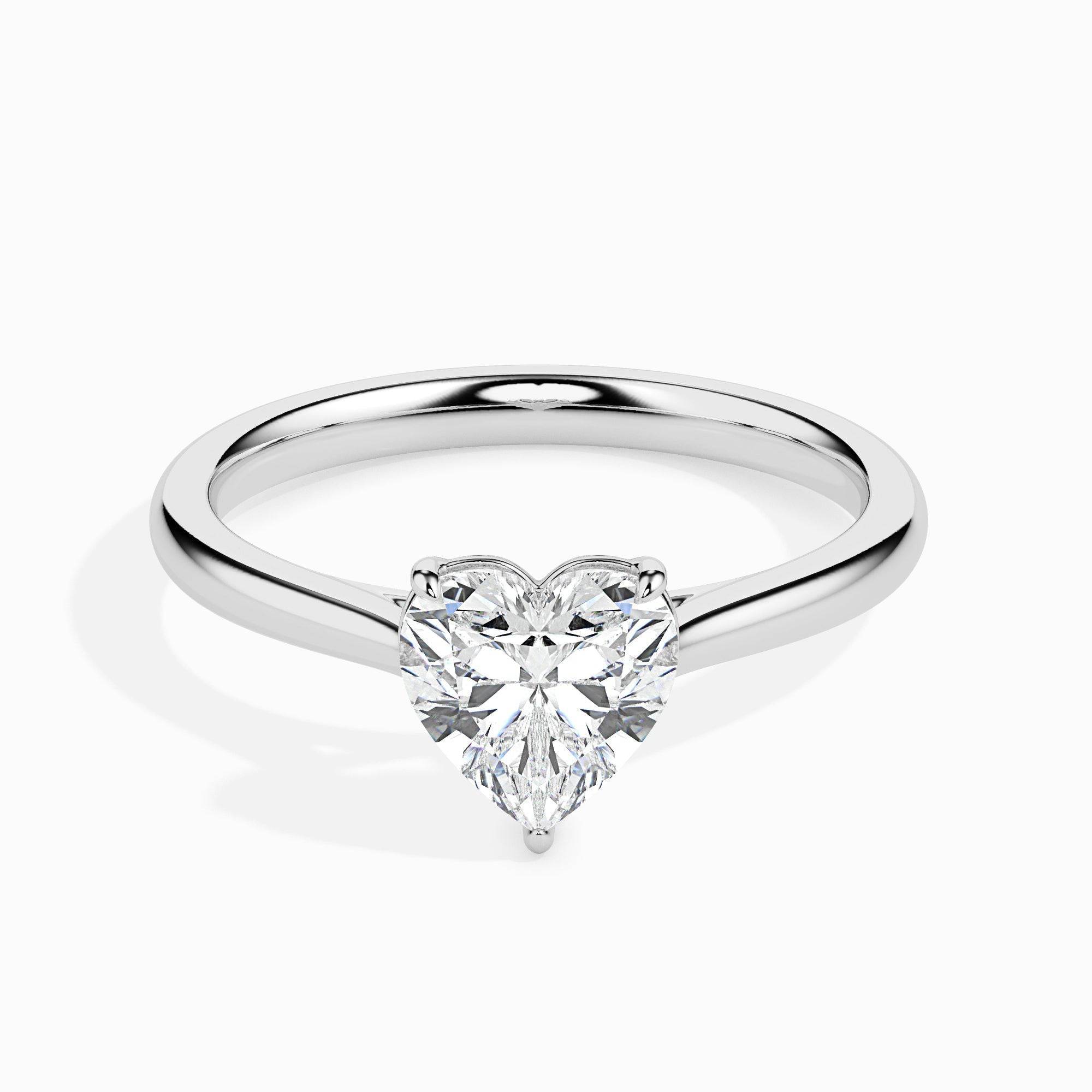 1.5ct Heart Lab Diamond Gianna Solitaire Ring
