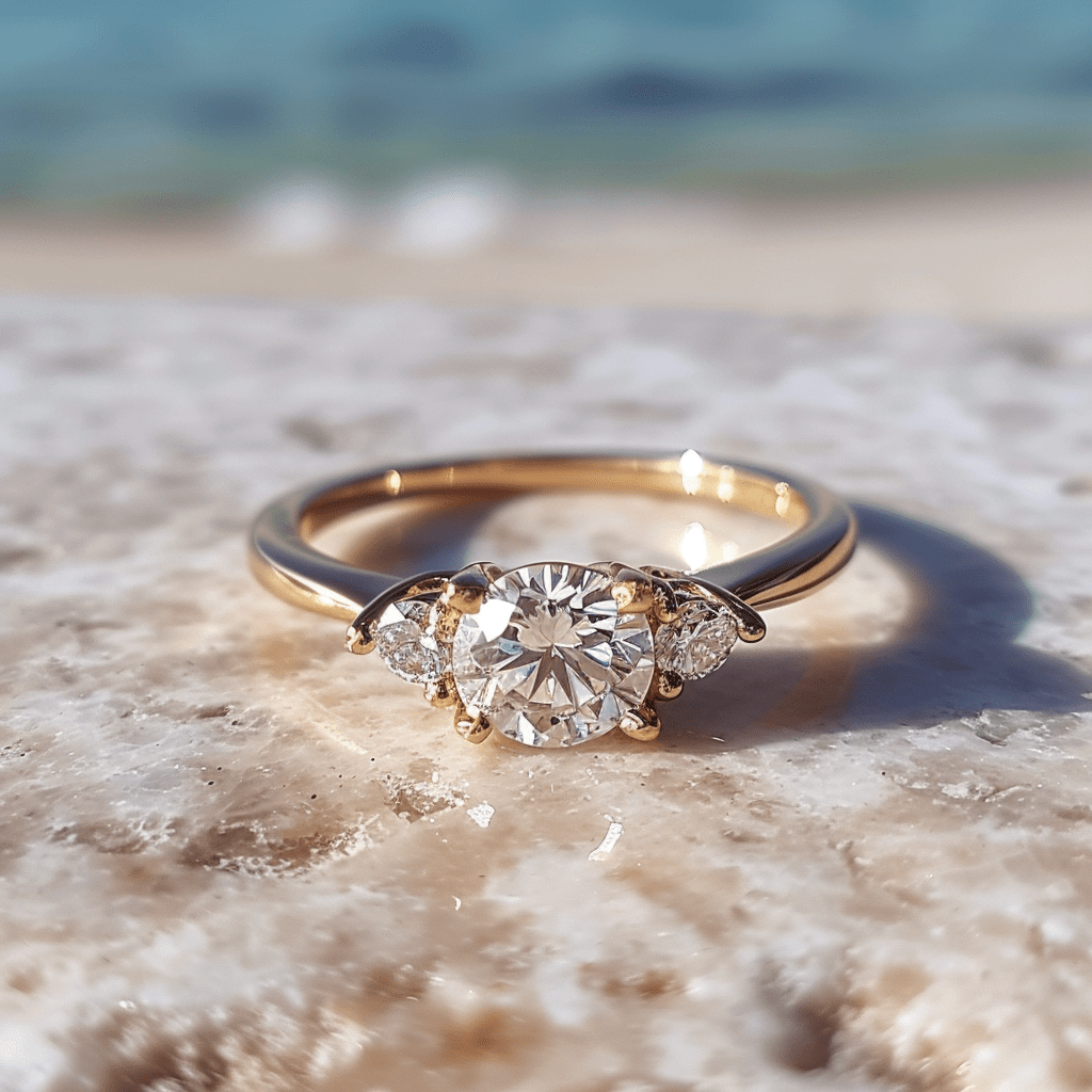 Athena 1ct Round Lab Diamond Ring