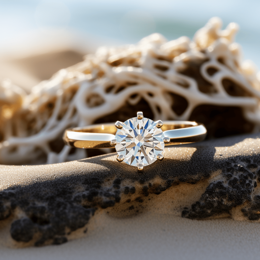 Diablo 2ct Round Lab Diamond Ring