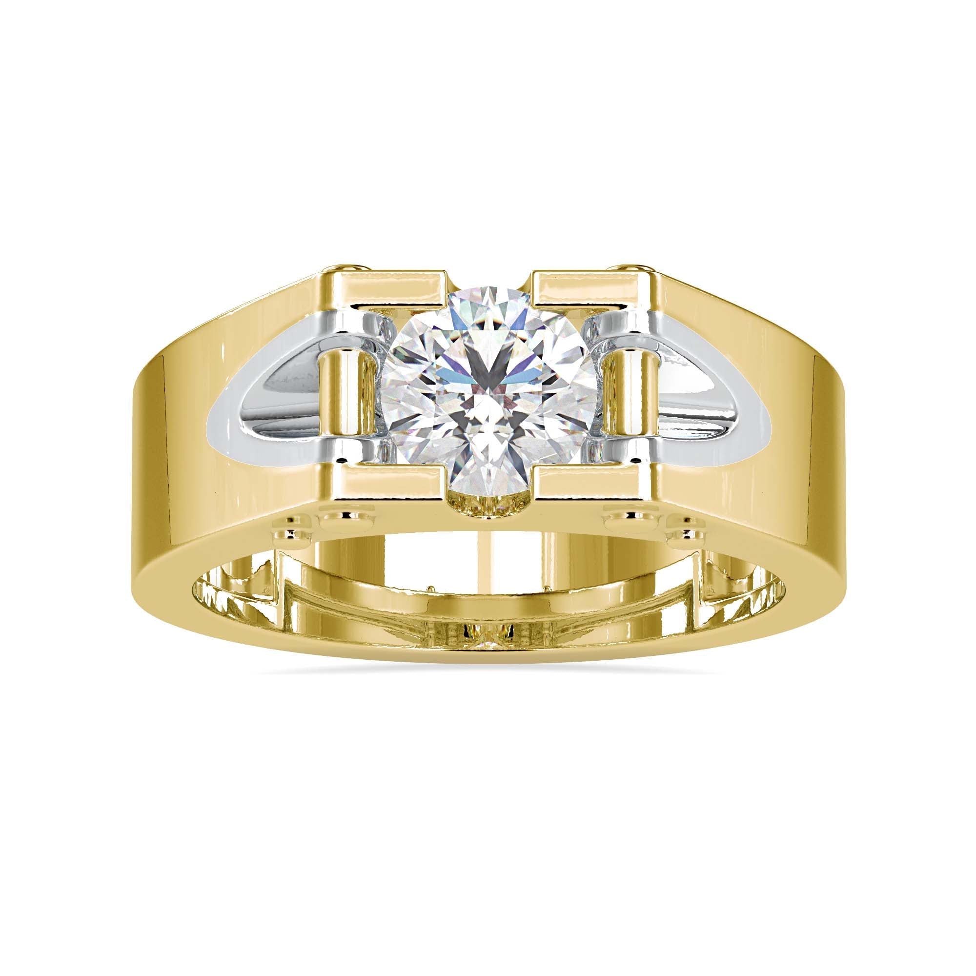 Jordan 1 ct Round Lab Diamond Ring in Canada