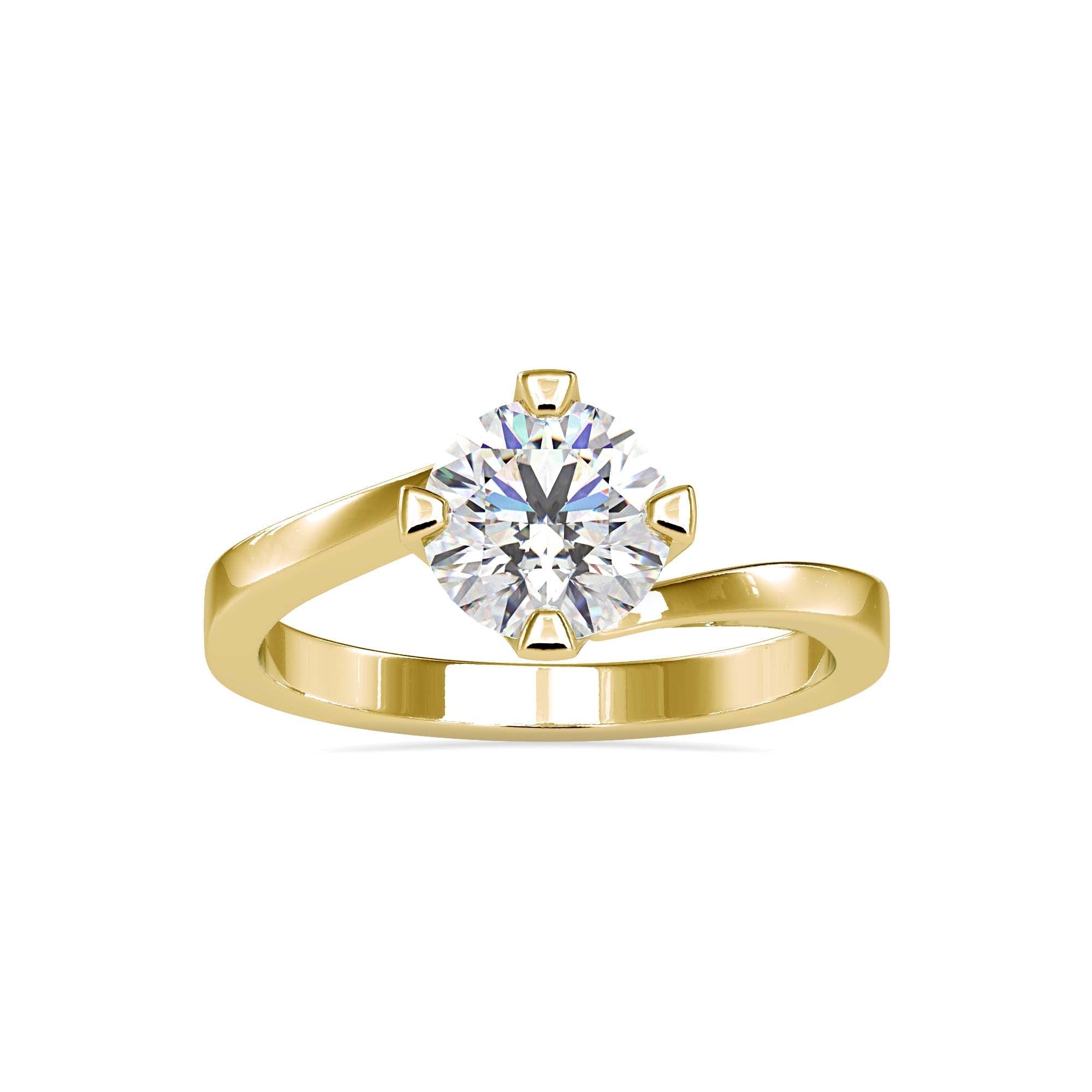Evelyn Engagement 1.15ct Round Lab Diamond Ring in Canada
